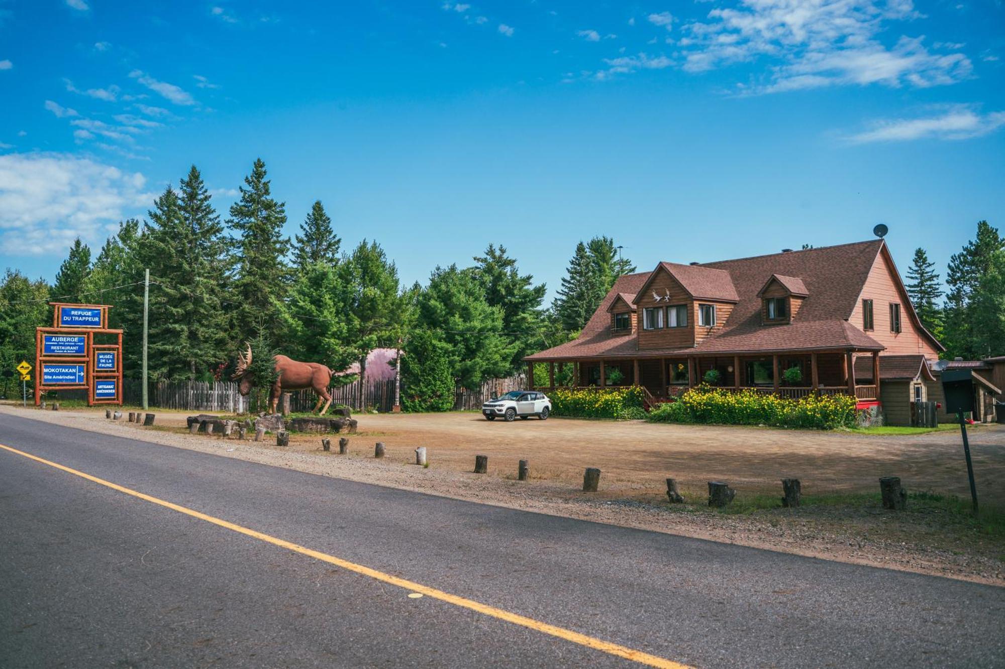 L'Auberge Refuge Du Trappeur サン・マチュー・デュ・パルク エクステリア 写真